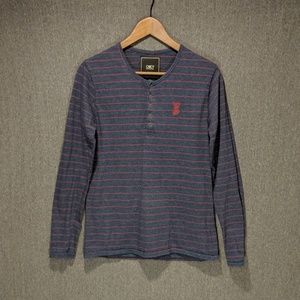 Obey Pier Nautical Stripe Henley